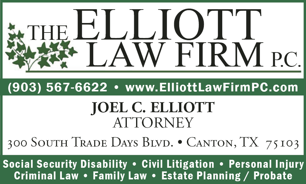 Elliott Law Firm Ballot Ad