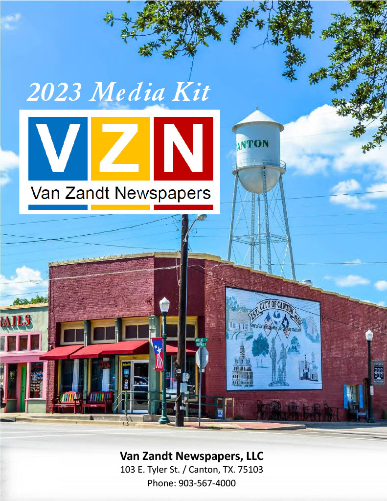 2023 Van Zandt Newspapers Media Kit
