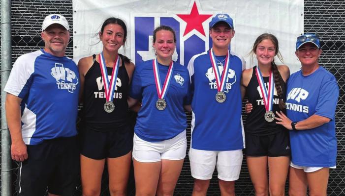 Four Tiger netters earn silver at State