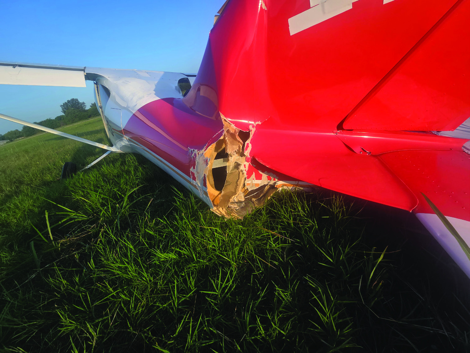 Plane crashes in Wills Point