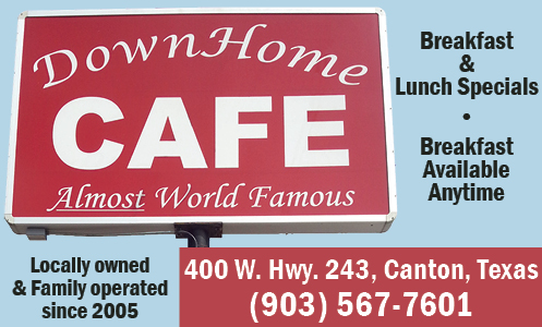 Down Home Cafe Ballot Ad
