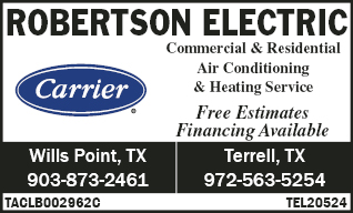 Robertson Electric Ballot Ad