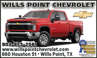 Wills Point Chev Ballot Ad