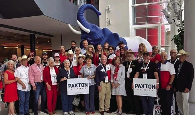 The Republican State Convention was held in Houston last week which included a number of delegates from Van Zandt County. Business conducted during the state convention will be discussed during the next regular monthly meeting of the Republican Club of Van Zandt County (RCVZC) scheduled for 7 p.m. Monday, June 22, at the VZC Farm Bureau Event Center in Canton. Courtesy photo