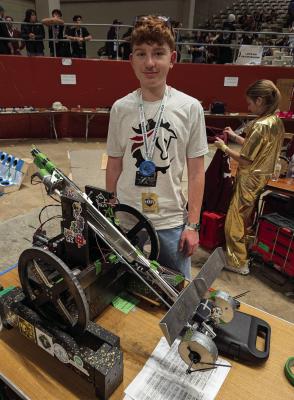 Once again, the Martins Mill High School Robotics Team shined bright at a statewide competition during the Texas BEST Robotics Championships held Dec. 10-13 in Dallas. The BEST (Boosting Engineering, Science, and Technology) competition began in 1993 inspired by Texas Instruments engineers who wanted to engage high school students in robotics. The team was under the mentorship of Marvin Shaw. Courtesy photo