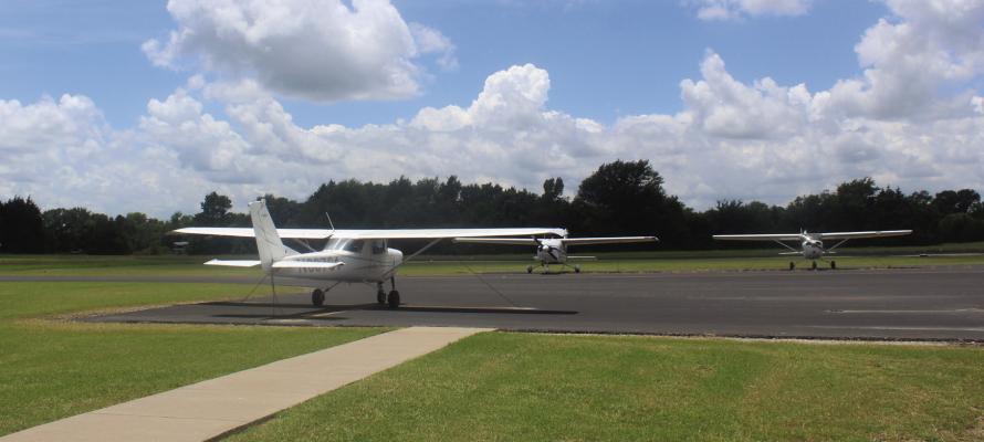 The early roots of the Van Zandt County Regional Airport, formerly known as Wills Point Municipal Airport, trace back to the 1960s with activation officially recorded in August 1966. The airport is located on State Highway 64 in Wills Point. Photo by Susan Harris