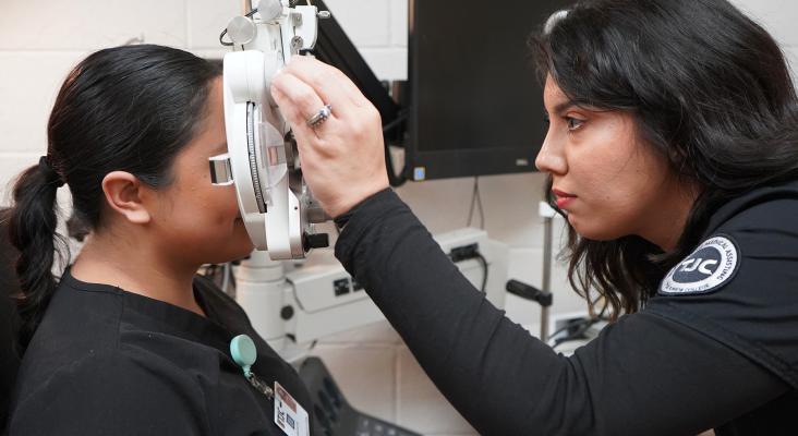 Eye exams available at TJC Vision Care Clinic