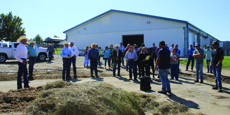 Brunner’s Dairy Farm was one of the stops on a recent Van Zandt County Agricultural Bus Tour led by the VZC Farm Bureau. The intricate operations of a dairy farm were highlighted during the tour. Brunner’s Dairy Farm is owned by Wes Brunner and his sons, Justin and Jeremy. Photo by Susan Harris
