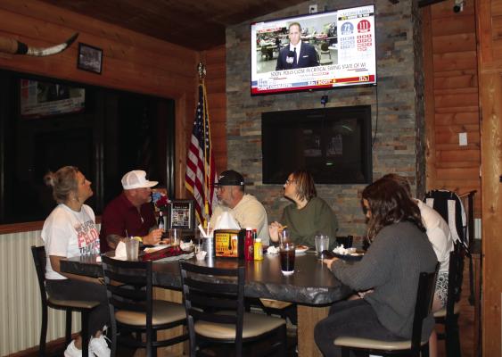 The Republican Club of Van Zandt County held an Election Result Watching Party Nov. 5 at Craft 64 in Canton as club members and several other voters were in attendance to check out the results of various races nationwide. Republican candidates dominated results locally and nationally. Photo by Susan Harris