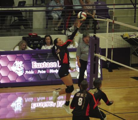 Lady Indians took on state-ranked Eustace