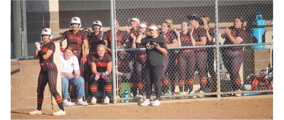 GRAND SALINE LADY INDIANS DOMINATE EUSTACE