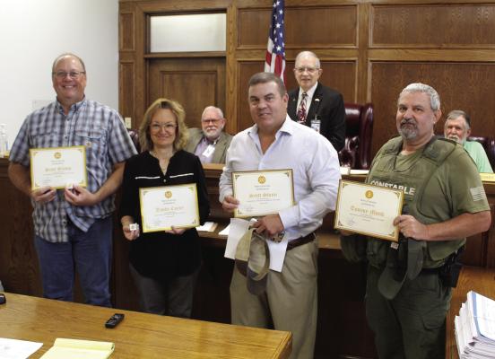 Employees, elected officials recognized for years of service