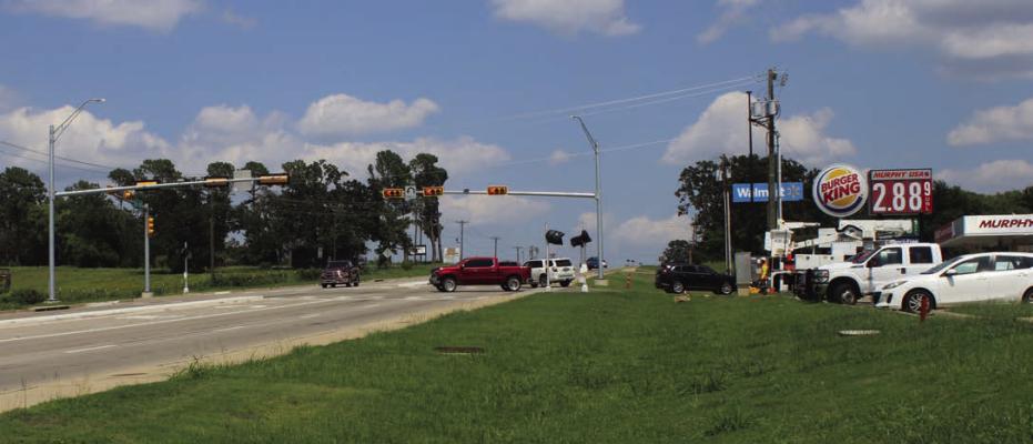 The Texas Department of Transportation (TxDOT) announced that the new traffic light on State Highway 243 in front of the Walmart Supercenter in Canton became operational July 18. The traffic lights installed at the intersection of State Highway 64 and Interstate 20 have not yet been turned on, according to TxDOT. Photo by Susan Harris