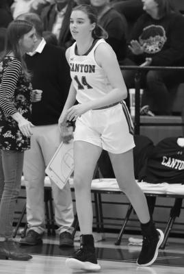 Allison Rickman was one of two Canton players to receive Superlative recognition for her play during the 2021-’22 season, getting honored as the District 14-4A Newcomer of the Year. Photo by Lianna Reid
