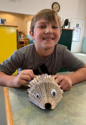 ITS’ A HEDGEHOG!