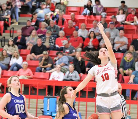 Lady Vandals down Lindale, 47-31