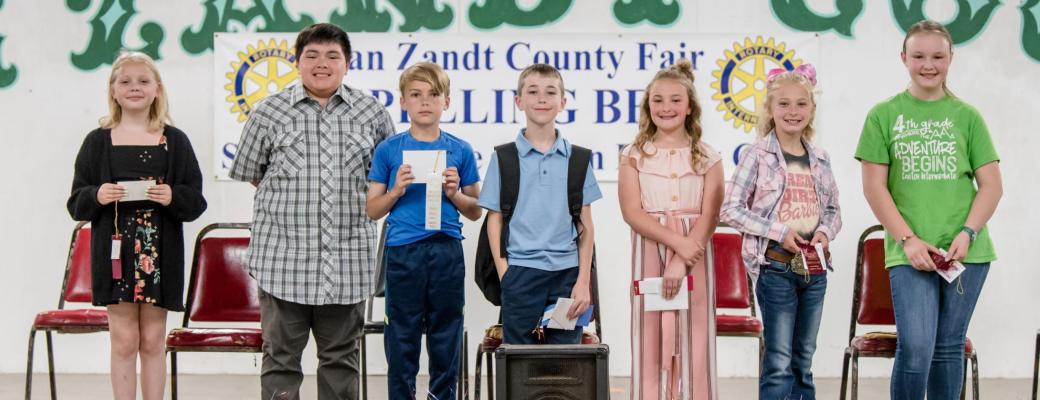 Fourth grade spelling bee contestants. Photos by Faith Caughron