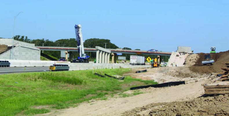 Following a one-week delay due to rain, the Texas Department of Transportation (TxDOT) is planning to start construction on a new bridge at the intersection of Interstate 20 and FM 859, north of Canton. The construction work is scheduled to begin July 15 from 9 p.m. to 5 a.m. During construction, the main lanes of Interstate 20 will be closed with traffic being diverted onto the frontage roads. Photo by David Barber