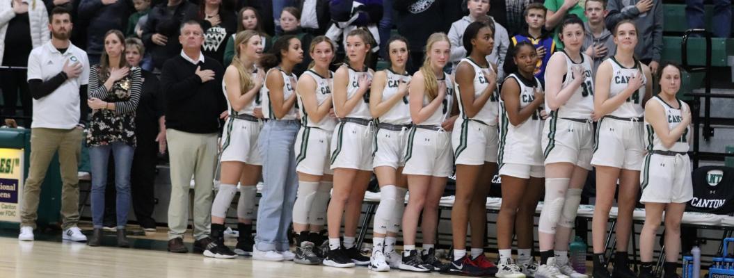 The Canton Eaglettes were scheduled to wrap up the first round of District 14-4A play this week, clashing with state-ranked Brownsboro Jan. 21. Photo by Lianna Reid