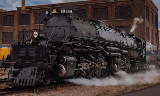 The Big Boy No. 4014 locomotive will arrive in Big Sandy at 1 p.m. Sept. 17, where it will be on display for approximately 45 minutes, before traveling through Van Zandt County to Dallas . Courtesy photo
