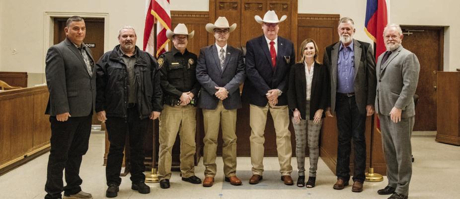 SWORN INTO OFFICE