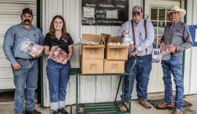 Farm Bureau donates 134 pounds of pork to Manna