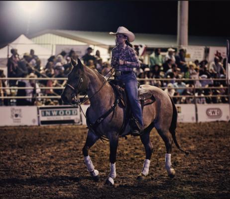 Corlee Massey, 14, of Wills Point will be competing in The American Rodeo competition scheduled for April 11, 12 at Globe Life Field in Arlington. The American Rodeo is considered to be one of the richest single-day rodeos in the world. Courtesy photo