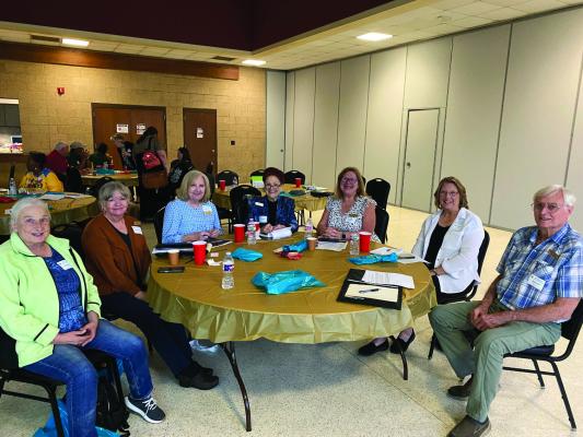 VZCHC members at the summit were left to right, Ann Nelson, Suzie Bass, Cindy Cooper, Linda Mays, Lisa Mays-Gonzalez, Sherrie Archer, and Elvis Allen. Courtesy photo