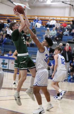 Layne Etheridge and the Canton Eagles are scheduled to open District 14-4A play in Athens Jan. 14. Canton went a perfect 10-0 down the stretch last season, winning the district title by four games. Photo by Lianna Reid
