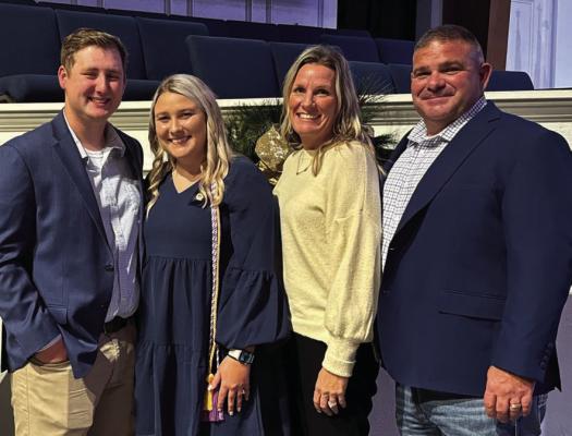 Edgewood ISD recently announced that former Edgewood High School Varsity Football Coach Kevin Bachtel (far right) will be returning to the school to lead the Bulldog football program. Bachtel will also serve as the EISD Coordinator of Collegiate Recruitment, and Assistant Athletic Director. Courtesy photo