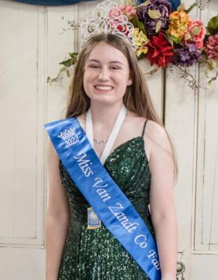 Schley named Miss Van Zandt County