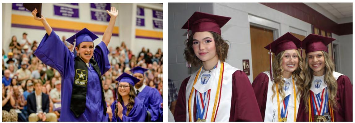 Around the county, school districts gathered families, friends, and district staff to hold commencement exercises for the Class of 2022. Van ISD, Martins Mill ISD, Grand Saline ISD and Edgewood ISD each held ceremonies to honor their respective graduating classes.