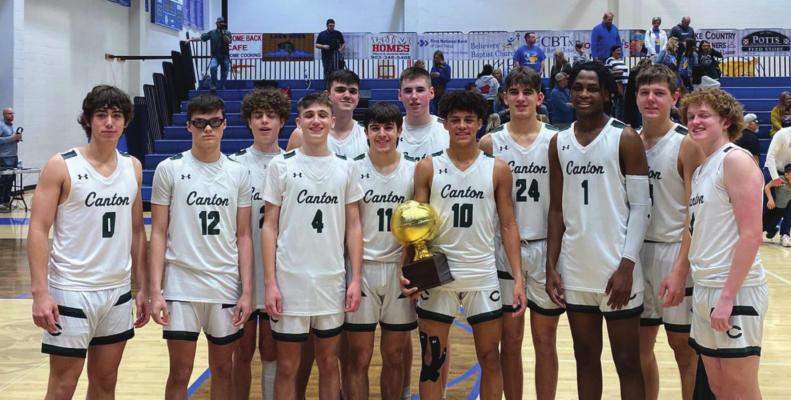 The Canton Eagles punched their ticket to the Area round with a 53-40 dismissal of Sunnyvale in the bi-district round. Courtesy photo