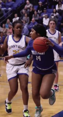 Antronea Jackson and the Wills Point Lady Tigers will either take on Dallas Pinkston or Dallas Lincoln during the bi-district round of the playoffs. Photo courtesy of WPHS Yearbook staff