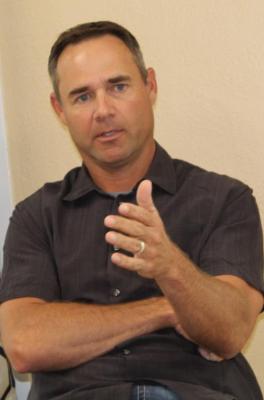 Van ISD Athletic Director Jared Moffatt shared his thoughts on a proposal to allow homeschool students to participate in University Interscholastic League (UIL) events June 16 during the regular monthly meeting of the Van School Board. No action was taken by the trustees on the subject. Photo by David Barber