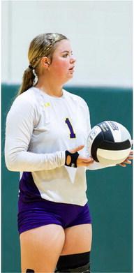 The Edgewood Lady Dogs captured a thrilling victory over Bullard Sept. 5 in four games. Photo by Dusty Goodwin