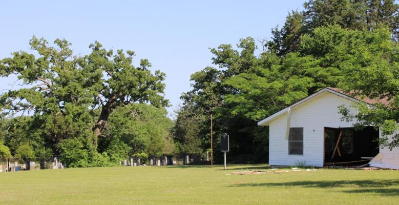 The Wesley Chapel Cemetery on Van Zandt County Road 2120. Photos by Britne Hammons