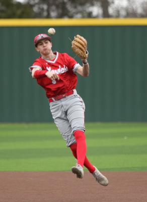 Easton Hinch and the Van Vandals powered their way to an impressive 4-1 record at the Grand Saline Tournament with wins over Gladewater, West Rusk, Grand Saline and Eustace. Photo by Liz Hinch