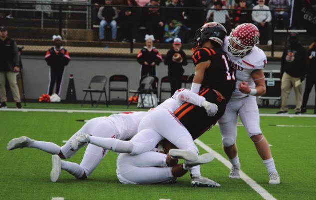 Vandals finish season at 12-1 following Nov. 26 regional semifinal loss to Gilmer, 56-35