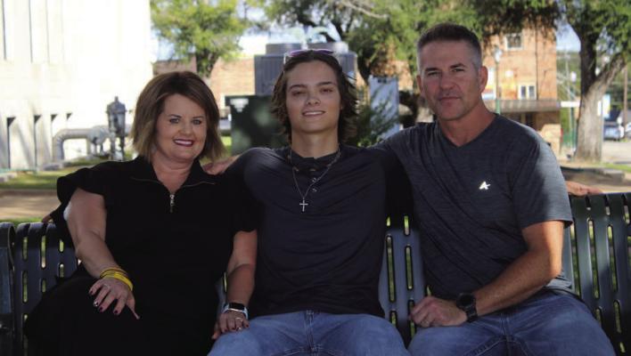 Cristie, Caleb and Israel Guy Photo by Susan Harris