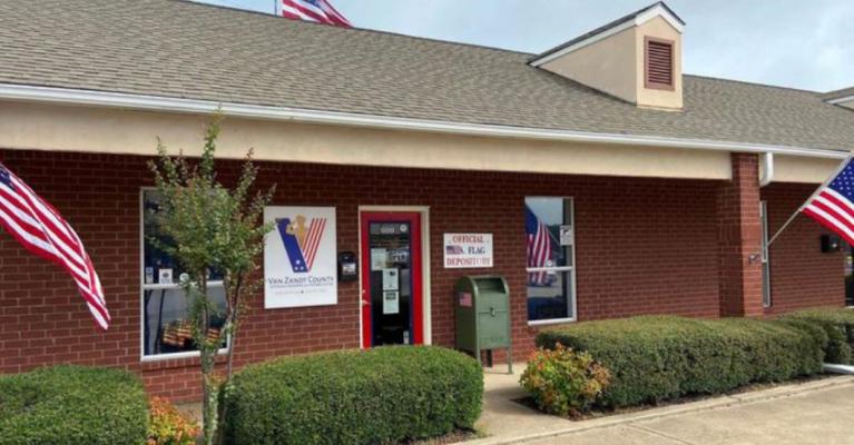 The Van Zandt County Veterans Memorial is located at 1200 S. Trades Day Blvd, Suite 600, Canton. Courtesy photo