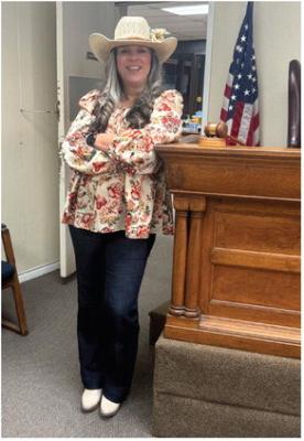 New Van Zandt County Youth Diversion Coordinator Jennifer Taylor aims to provide an alternative path for young offenders to steer away for the traditional court system. Taylor is working on the program with VZC Pct. 4 Justice of the Peace Scott Shinn. Photo by Susan Harris