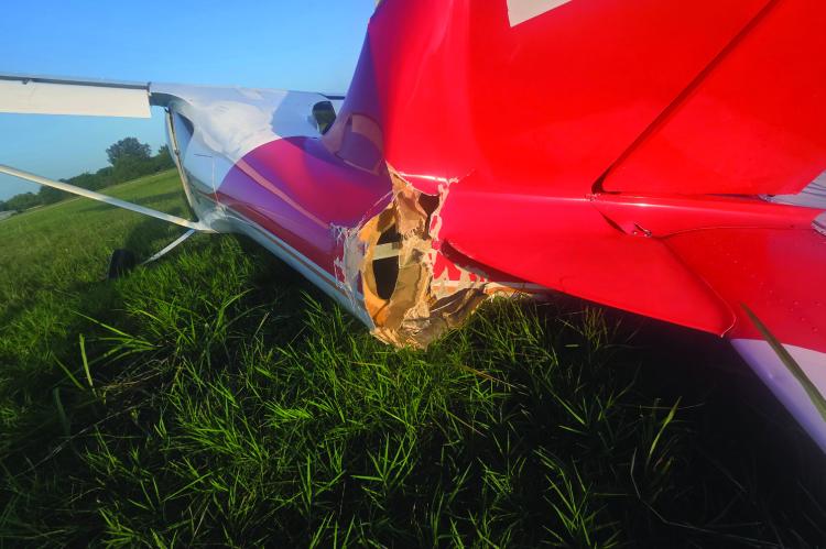 Plane crashes in Wills Point