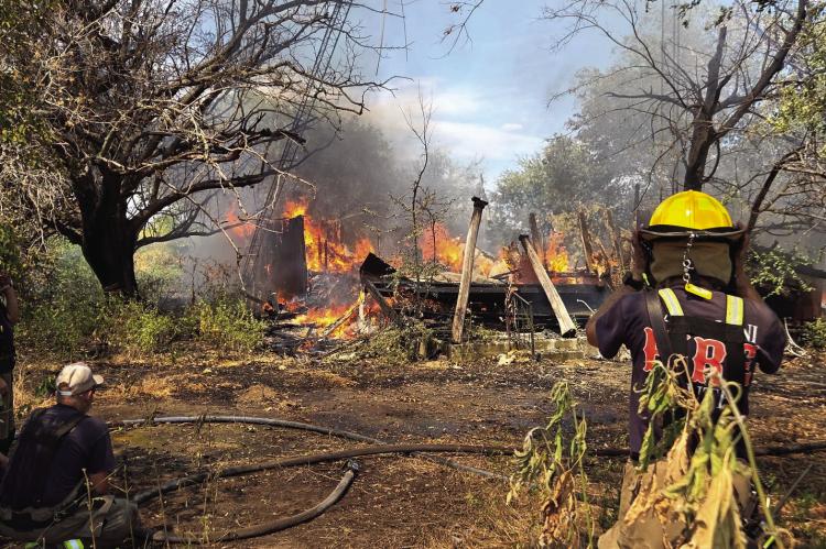 No major, life-threatening injuries were reported as the result of a fire outbreak in Van Zandt County Aug. 27-28. According to reports from the Texas A&amp;M Forestry Service, more than 700 combined acres were consumed in separate incidents along SH 64 and FM-751. Photos by David Kapitan