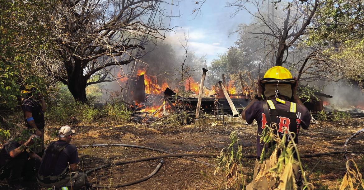 No major, life-threatening injuries were reported as the result of a fire outbreak in Van Zandt County Aug. 27-28. According to reports from the Texas A&amp;M Forestry Service, more than 700 combined acres were consumed in separate incidents along SH 64 and FM-751. Photos by David Kapitan